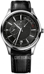 Zenith Captain Czarny/Skóra Ø40 mm 03.2120.685-22.C493