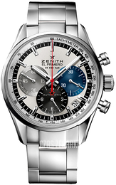 Zenith El Primero Srebrny/Stal Ø38 mm 03.2150.400-69.M2150