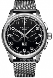 Zenith Pilot Big Date Czarny/Stal Ø42 mm 03.2410.4010-21.M2410