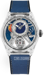 Zenith Defy Zero G Niebieski/Guma Ø46 mm 04.9000.8812-00.R920