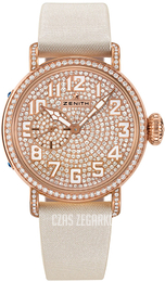 Zenith Pilot Zloty/Tkanina Ø40 mm 22.1931.681-79.C732