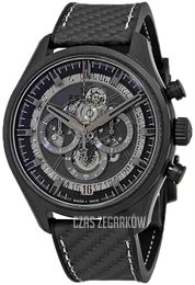 Zenith El Primero Szary/Guma Ø45 mm 49.2520.400-98.R578