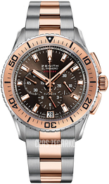 Zenith El Primero Brązowy/Stal Ø45.5 mm 51.2061.405-75.M2060