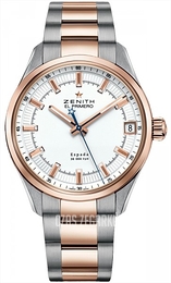 Zenith El Primero Espada Biały/Stal Ø40 mm 51.2170.4650-01.M2170