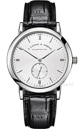 A. Lange & Söhne Saxonia Biały/Skóra Ø37 mm 215.026
