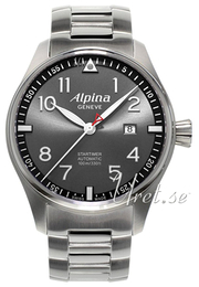Alpina Startimer Szary/Stal Ø44 mm AL-525GB4S6B