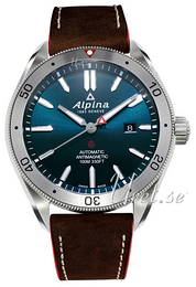 Alpina Alpiner Niebieski/Skóra Ø44 mm AL-525NS5AQ6