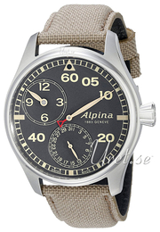 Alpina Startimer Szary/Skóra Ø44 mm AL-950BGR4S6