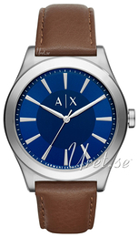 Armani Exchange Smart Niebieski/Skóra Ø44 mm AX2324