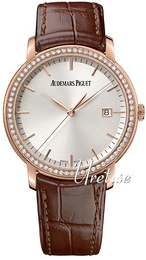Audemars Piguet Jules Audemars Selfwinding Srebrny/Skóra Ø39 mm 15171OR.ZZ.A088CR.01