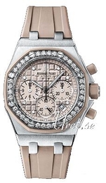 Audemars Piguet Royal Oak Offshore Lady Chronograph Beżowy/Guma Ø37 mm 26048SK.ZZ.D082CA.01