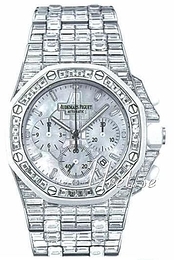 Audemars Piguet Royal Oak Offshore Zestaw diamentów/18 karatowe białe złoto Ø37 mm 26114CK.ZZ.9181BC.01