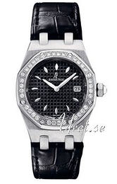 Audemars Piguet Royal Oak Czarny/Skóra Ø33 mm 67621ST.ZZ.D002CR.01