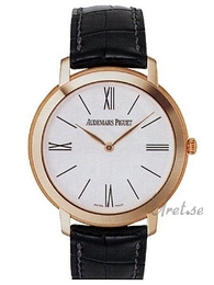 Audemars Piguet Jules Audemars Biały/Skóra Ø39 mm 15093OR.OO.A002CR.01