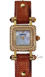 Audemars Piguet Deva Biały/Skóra 25x25 mm 67421BA.ZZ.A082CU.01