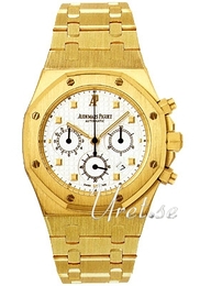 Audemars Piguet Royal Oak Biały/18 karatowe żółte złoto Ø40 mm 25960BA.00.1185BA.01