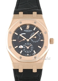 Audemars Piguet Royal Oak Dual Time Czarny/Skóra Ø39 mm 26120OR.OO.D002CR.01