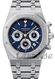 Audemars Piguet Royal Oak Chronograph Niebieski/Stal Ø39 mm 26300ST.OO.1110ST.07