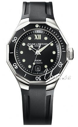 Baume & Mercier Riviera Czarny/Guma Ø40 mm MOA8780