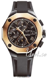 Baume & Mercier Riviera Czarny/Guma Ø43 mm MOA8712