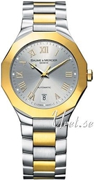 Baume & Mercier Riviera Srebrny/Stal Ø38 mm MOA8717