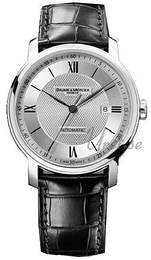 Baume & Mercier Classima Executives Srebrny/Skóra Ø42 mm MOA8868