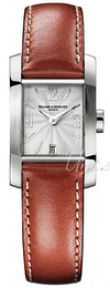 Baume & Mercier Diamant Biały/Skóra 34x22 mm MOA8803