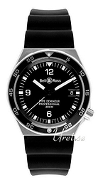 Bell & Ross Professional Czarny/Guma Ø39 mm BRTDBR