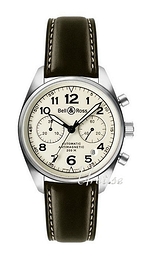 Bell & Ross Vintage Beżowy/Skóra Ø39 mm BRVC126BGL