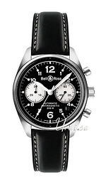 Bell & Ross Vintage Czarny/Skóra Ø39 mm BRVC126BL