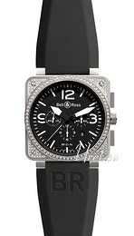 Bell & Ross Instrument Czarny/Guma 46x46 mm BR0194TOPDIABLA