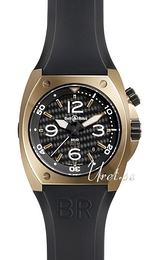 Bell & Ross Instrument Czarny/Guma 44x44 mm BR02PINGOL