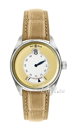 Bell & Ross Vintage Biały/Skóra JUMHOUDOUBEI