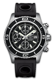 Breitling Superocean II Chronograph Czarny/Guma Ø44 mm A13341-0118