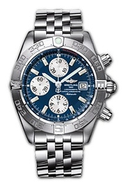 Breitling Galactic Chronograph II Niebieski/Stal Ø44 mm A13364-025