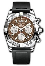 Breitling Chronomat 41 Brązowy/Guma Ø41 mm AB0140-7921