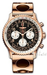 Breitling Navitimer 01 Czarny/18 karatowe różowe złoto Ø43 mm RB0120-167
