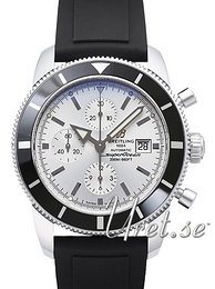 Breitling Superocean Heritage Chronograph Srebrny/Guma Ø46 mm A1332024-G698-135S-A20S.1