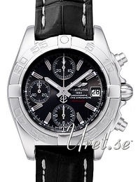 Breitling Galactic Chrono Galactic Czarny/Skóra Ø39 mm A13358L2-B948-728P-A18BA.1