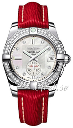 Breitling Galactic 36 Biały/Skóra Ø36 mm A3733053-A717-214X-A16BA.1