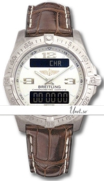 Breitling Professional Aerospace Srebrny/Skóra Ø42 mm E79362-0412 / 239