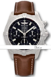 Breitling Blackbird Czarny/Skóra Ø44 mm A44359-101 Brown Calf