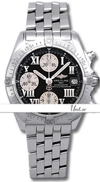 Breitling Chrono Cockpit Czarny/Stal Ø39 mm A13358-715