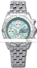 Breitling Chrono Cockpit Niebieski/Stal Ø39 mm A13358-435D Special