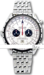 Breitling Chrono-Matic 49 Biały/Stal Ø44 mm 143