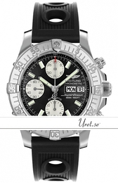 Breitling Chrono Superocean Czarny/Guma Ø42 mm A13340-0118 / 286