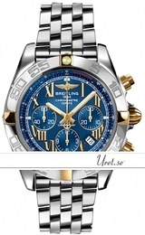 Breitling Chronomat 44 Niebieski/Stal Ø43.5 mm IB0110-785