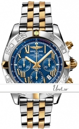 Breitling Chronomat 44 Niebieski/Stal Ø43.5 mm IB0110-786