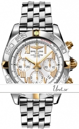 Breitling Chronomat 44 Biały/Stal Ø43.5 mm IB0110-805