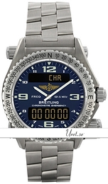 Breitling Emergency Niebieski/Tytan Ø43 mm E76321-078 / 234